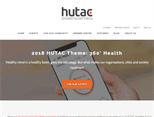 Tablet Screenshot of hutac.com